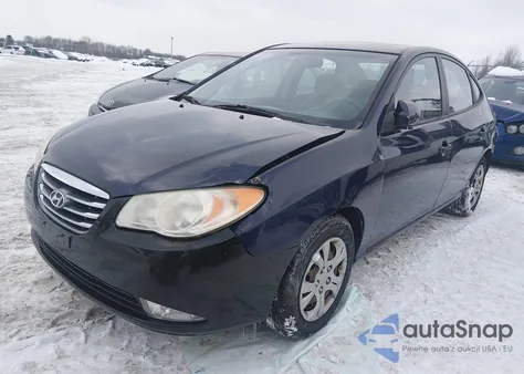 2010 Hyundai Elantra Gls from USA, damaged, VIN KMHDU4AD6AU028258